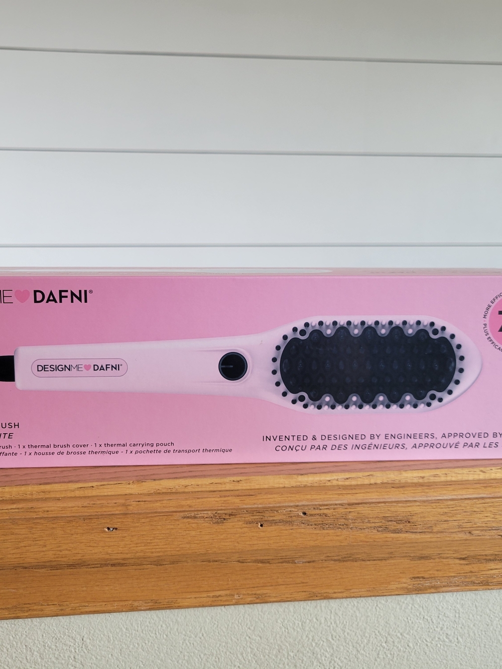 Design Me by Pink Heated Straightening Brush